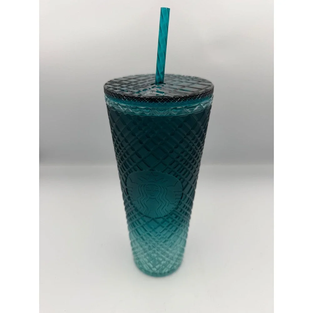 Starbucks Tumbler Unisex 24oz Turquoise Excellent